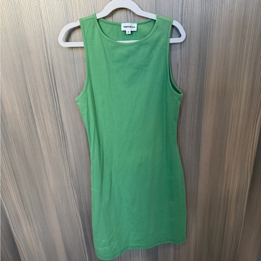 Superdown Vibrant Green Tank Top